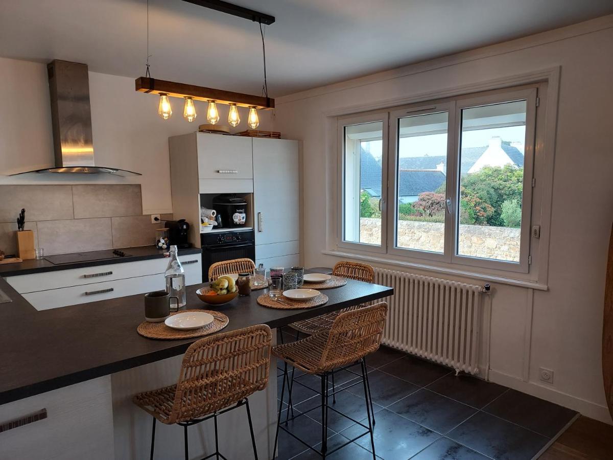 Maison Au Coeur Du Bourg, Plages A Pied Plougasnou Dış mekan fotoğraf